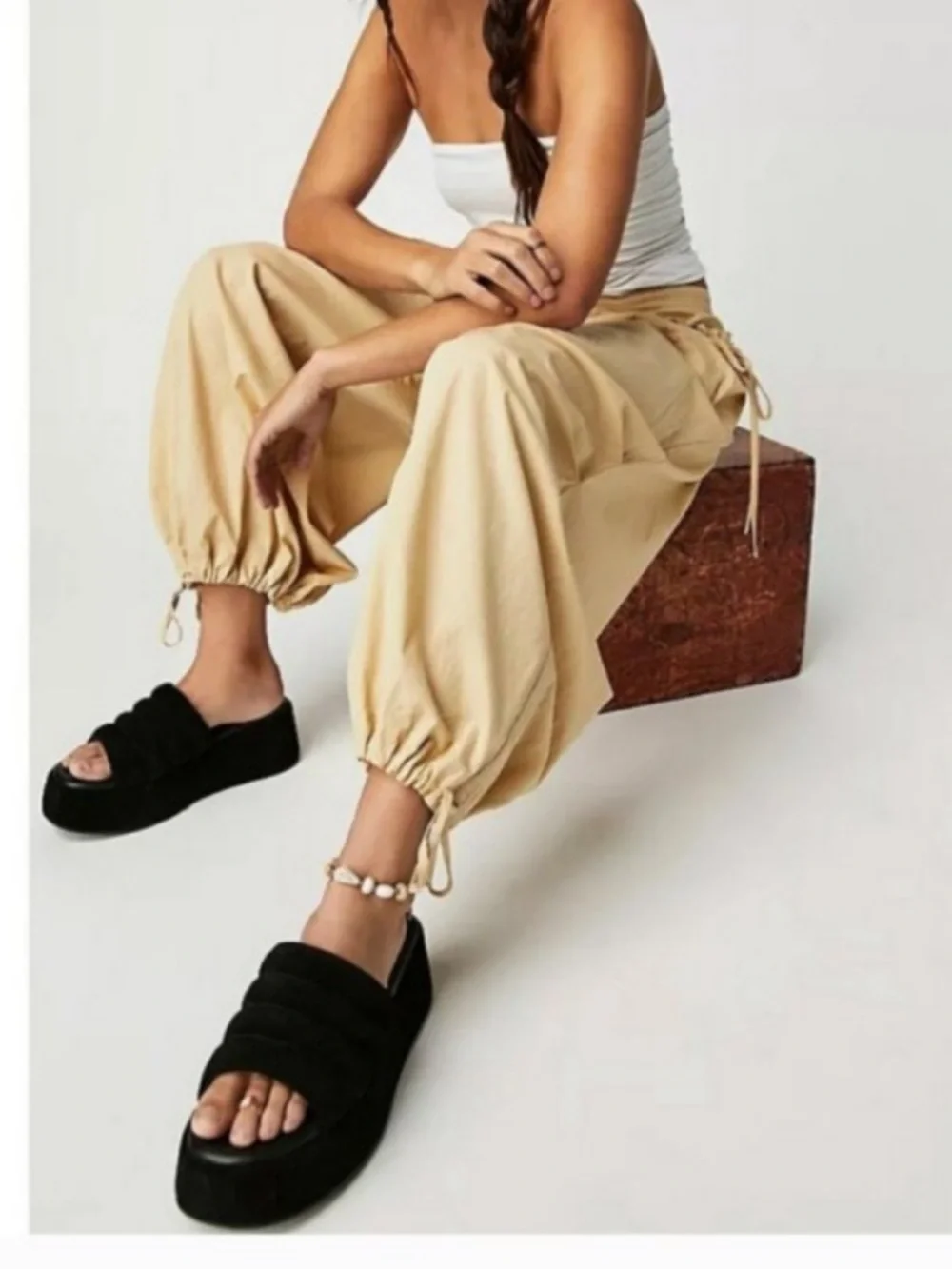 Free People Almost Paradise Platform Sandal 38.5